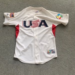 Majestic USA Baseball Jersey